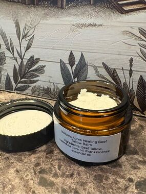 Natures Acres Healing Beef Whipped Tallow Balm -